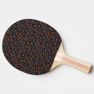 Classic Leopard Series Design 2 Ping Pong Paddle
