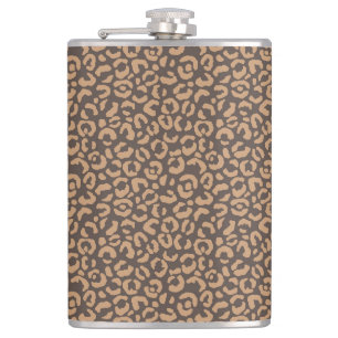 Classic Leopard Series Design 3 Hip Flask