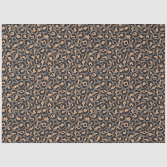 Classic Leopard Series Design 4 Tissue Paper (Front)