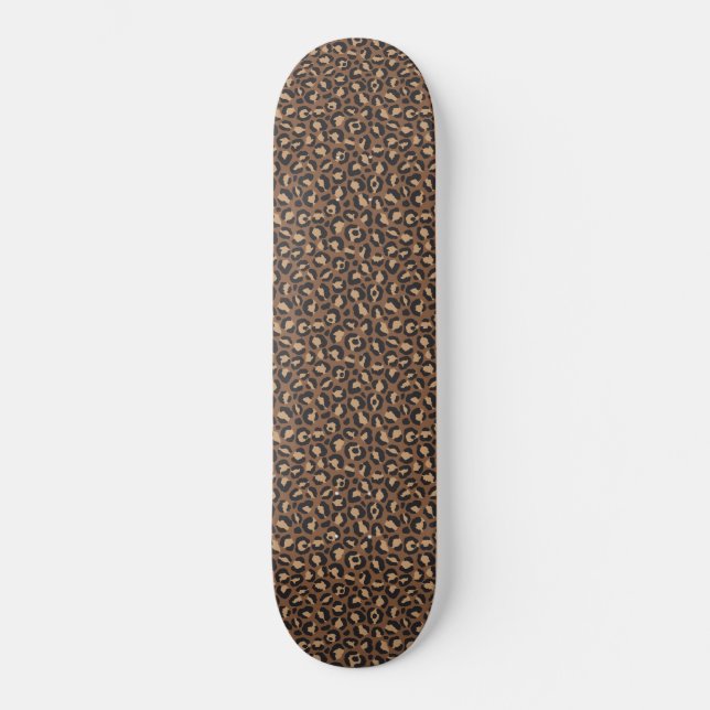 Classic Leopard Series Design 7 Skateboard (Front)