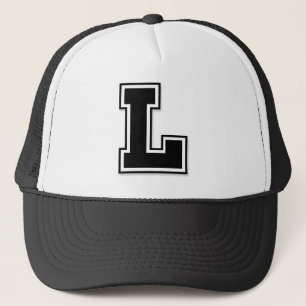Classic Letter 'L' Trucker Hat