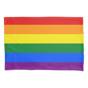 Classic LGBTQ Rainbow Pride Flag Pillowcase