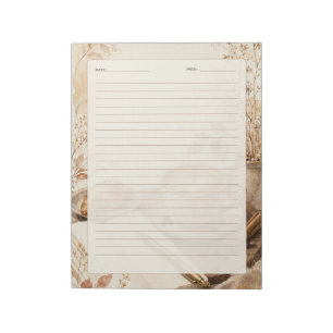 Classic Lined Journal Page Notepad