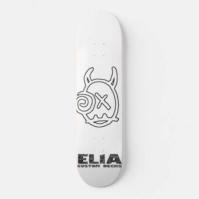 Classic logo deck skateboard (Front)