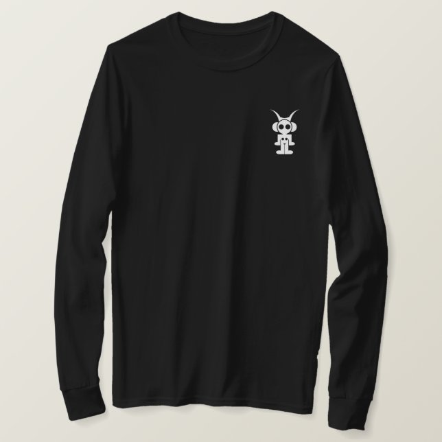 classic logo White  PRINT T-Shirt (Design Front)