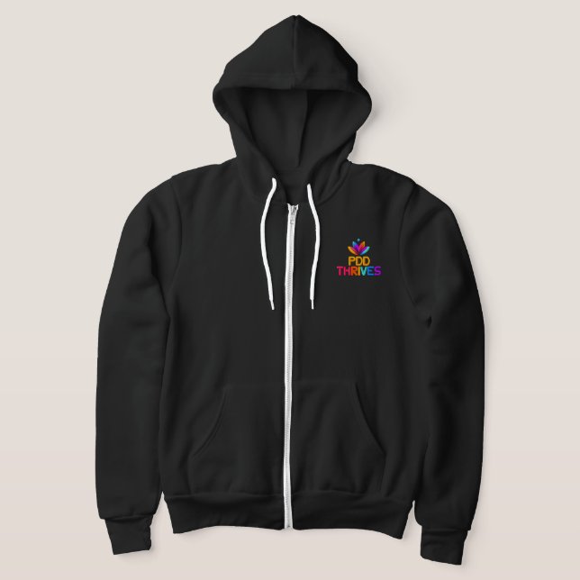 Classic Logo Zip-Up Hoodie (Laydown)