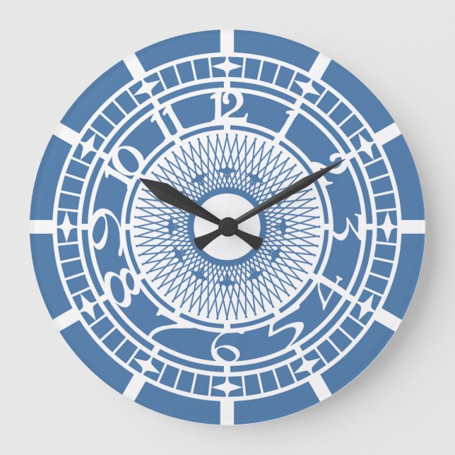 CLASSIC LONDON STYLE. BY MASANSER LARGE CLOCK (Front)