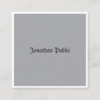 Classic Look Professional Minimalist Nostalgic