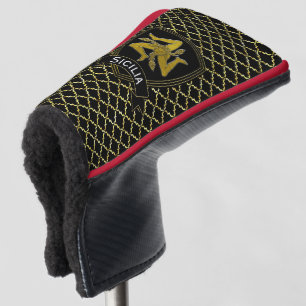 Classic Look Sicilian Trinacria Golf Head Cover