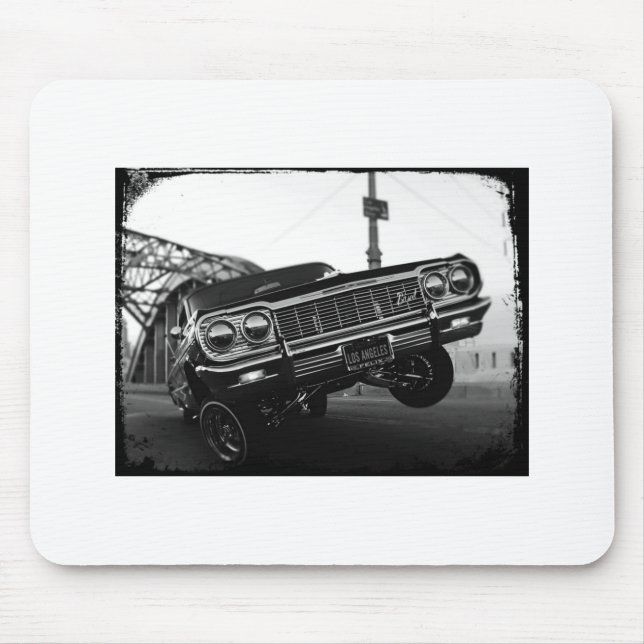 Classic Los Angeles Old School Lowrider Mouse Mat (Front)
