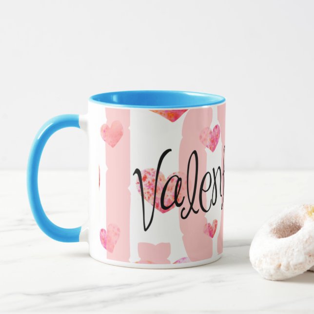 Classic Love 💖 A Love Collection ❤️ Mug (With Donut)