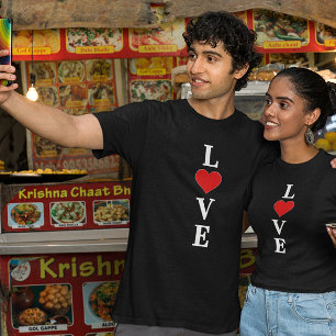 Classic LOVE Heart Motif with a Modern Twist T-Shirt