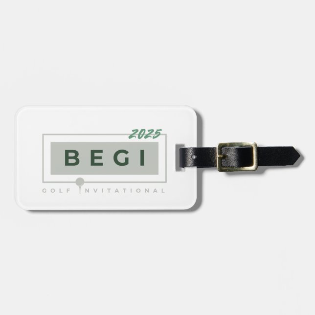 Classic Luggage Tag (Front Horizontal)