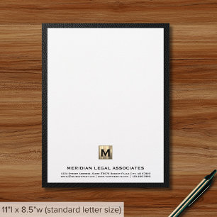 Classic Luxury Business Custom Letterhead