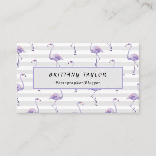 Classic Luxury Rose White Business Card