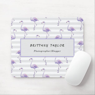Classic Luxury Rose White Mouse Mat