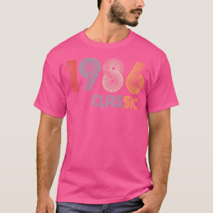 Classic Made In 1986 33Rd Birthday Gift T-Shirt