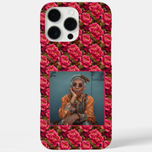 Classic Maid Of Honor Gift Peonies Flower Photo iPhone 16 Pro Max Case