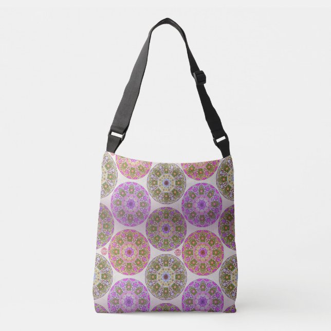 classic Mandala pattern Crossbody Bag (Front)
