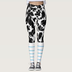 Classic Marble Composition Book School Costume Leg Leggings