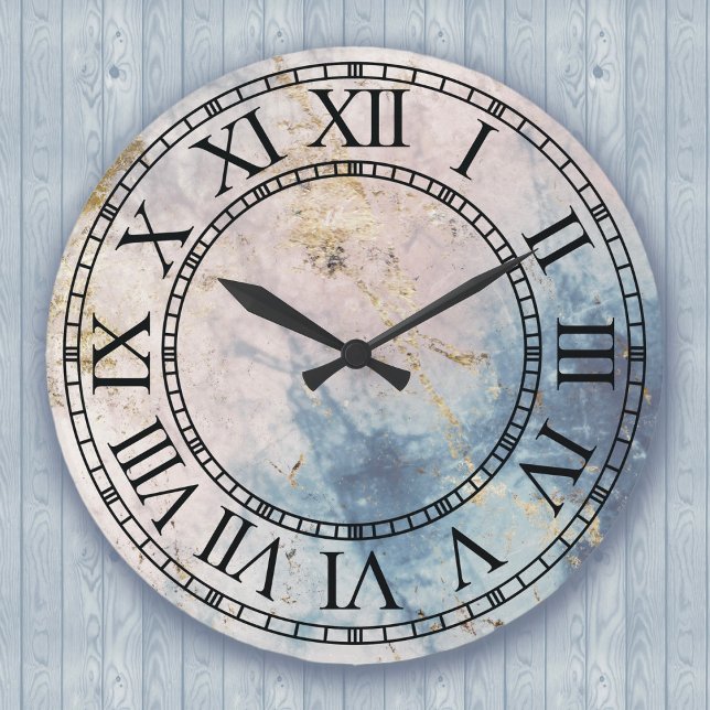 Classic Marble Roman Numerals Wall Clock (Creator Uploaded)