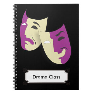 Classic Masks for Comedy and Tragedy Notebook