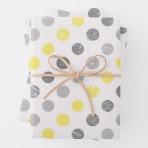 Classic Medium Polka Dot Seamless Pattern Wrapping Paper Sheet