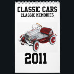 Classic Memories - 2011 Calendar<br><div class="desc">Full bleed printing with vibrant colours 5 unique styles and sizes available Choose from over 10 styles for dates and holidays Optional start and end dates - select any time period in 2010 and 2011 Wire-o binding - choose from 7 colours: Styles and Sizes: Two page Standard: 11" x 17"...</div>