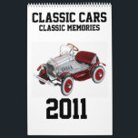 Classic Memories - 2011 Calendar<br><div class="desc">Full bleed printing with vibrant colours 5 unique styles and sizes available Choose from over 10 styles for dates and holidays Optional start and end dates - select any time period in 2010 and 2011 Wire-o binding - choose from 7 colours: Styles and Sizes: Two page Standard: 11" x 17"...</div>