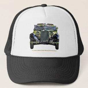 Classic Mercedes Benz Convertible  Trucker Hat