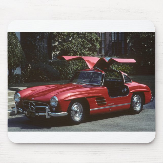 Classic Mercedes Benz Gullwing Mouse Mat (Front)