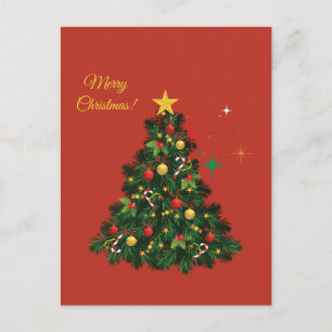  Classic Merry Christmas Postcard