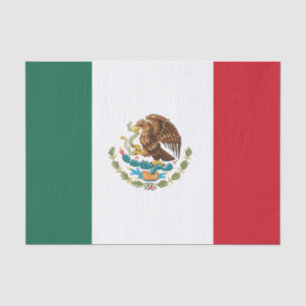 Classic Mexican Flag Tissue Paper
