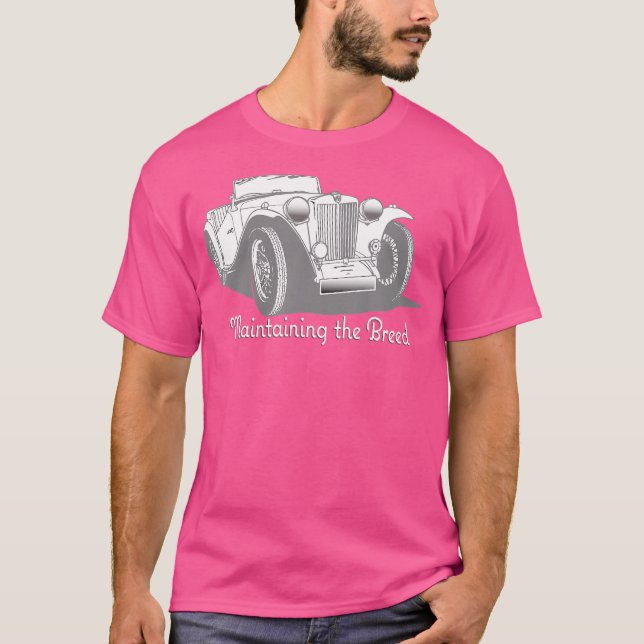 Classic Mg Tc Roadster T-Shirt (Front)