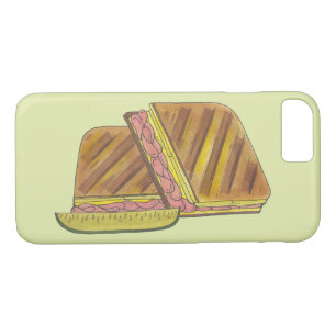Classic Miami Cuban Sandwich Ham Pork Swiss Cheese iPhone 8/7 Case