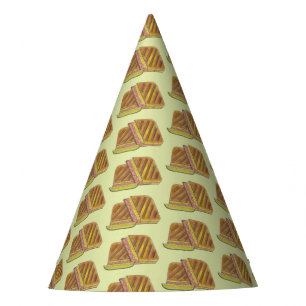 Classic Miami Cuban Sandwich Ham Pork Swiss Cheese Party Hat