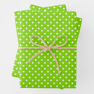 Classic Micro Polka Dot Seamless Pattern Wrapping Paper Sheet