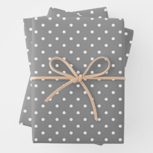 Classic Micro Polka Dot Seamless Pattern Wrapping Paper Sheet