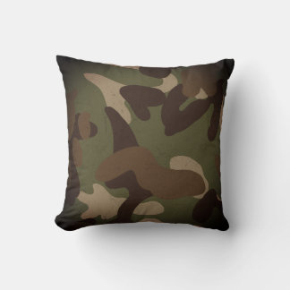 Classic Military Camo Pattern Cushion