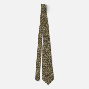 Classic Military Digital Camo Pattern Tie