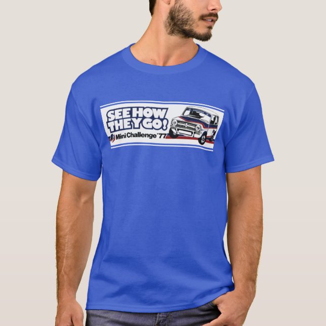 Classic Mini 1275GT Racing T-Shirt (Front)