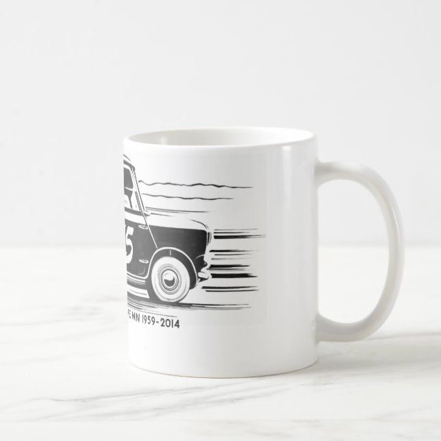 Classic Mini 55 T Shirt Coffee Mug (Right)