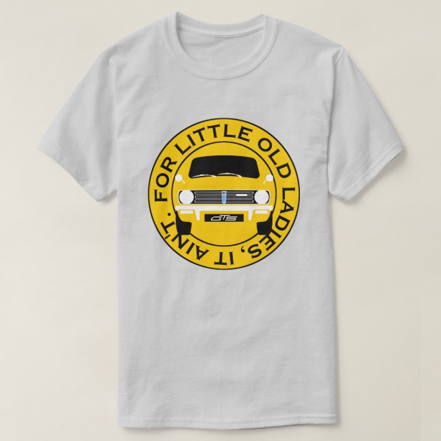 CLASSIC MINI Car GTS T-Shirt (Design Front)