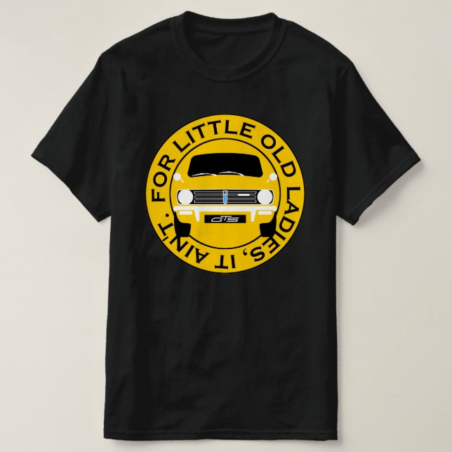 CLASSIC MINI Car GTS T-Shirt (Design Front)