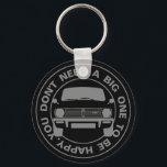 Classic Mini Car Key Ring<br><div class="desc">Classic Austin Mini car keyring You don't need a big one to be happy.</div>
