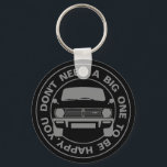 Classic Mini Car Key Ring<br><div class="desc">Classic Austin Mini car keyring You don't need a big one to be happy.</div>