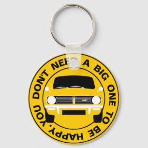 Classic Mini Car key ring
