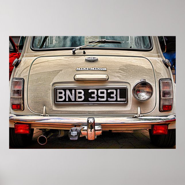 Classic Mini Minor Poster (Front)
