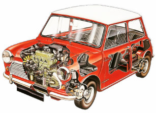 Bmc Austin Mini Gifts Gift Ideas Zazzle Uk