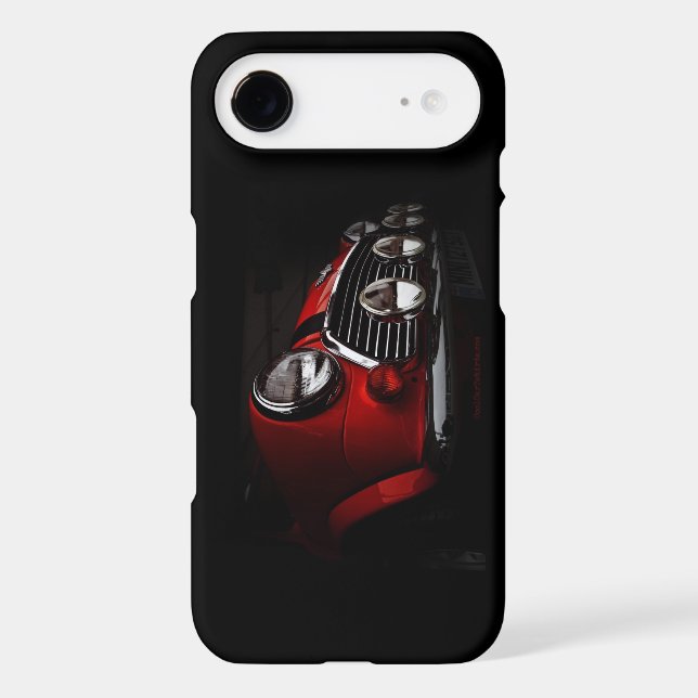 Classic Mini with rally lights iPhone 6 case (Back)